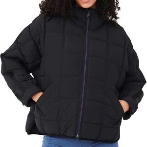 FP Movement, Pippa Packable Puffer Jacket - Black, Size Small, LIKE NEW